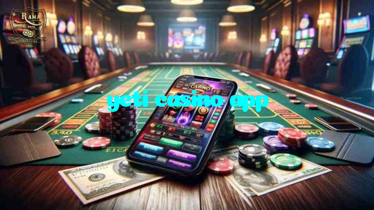 yeti casino app casino presented on mobile device in Pakistan with slots and live games
